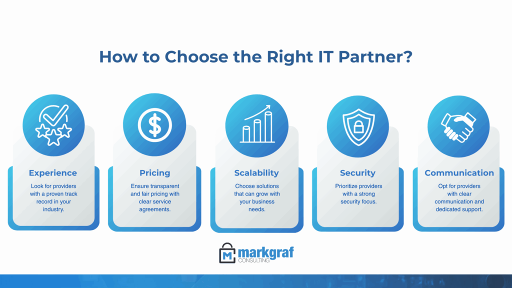 How to Choose the Right IT Partner for a Small Business