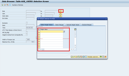 Part 1 - Upload the list of Super Roles into the Role field